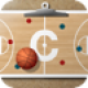 【バスケットボールコーチのクリップボード】バスケットボールの指導者用作戦ボードアプリ。