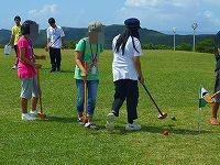 他教室の入級生たちとグランドゴルフを楽しみました♪